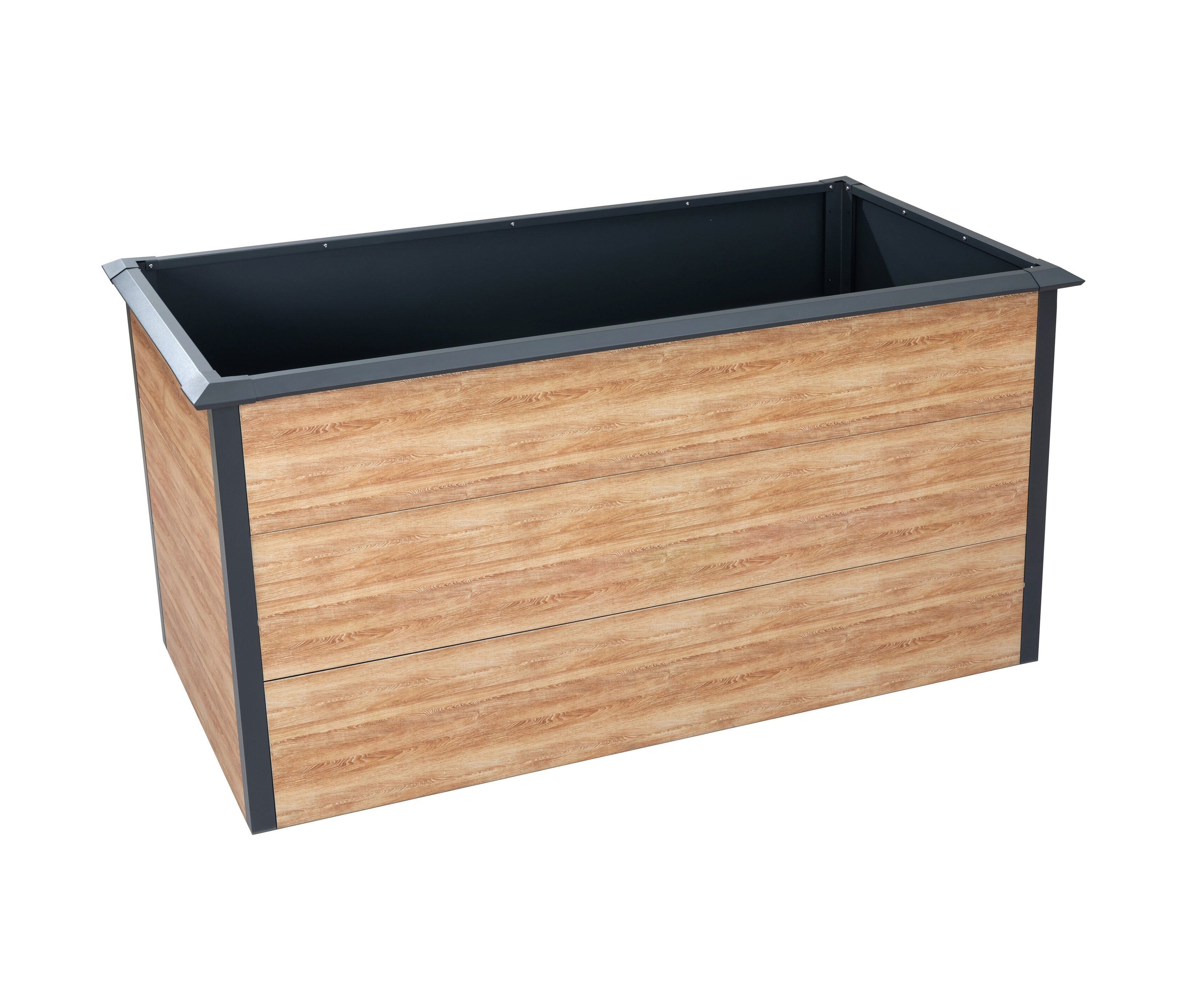 Tchibo - Hochbeet Schneckenschutz - 150x75x77cm - anthrazit - Stahl