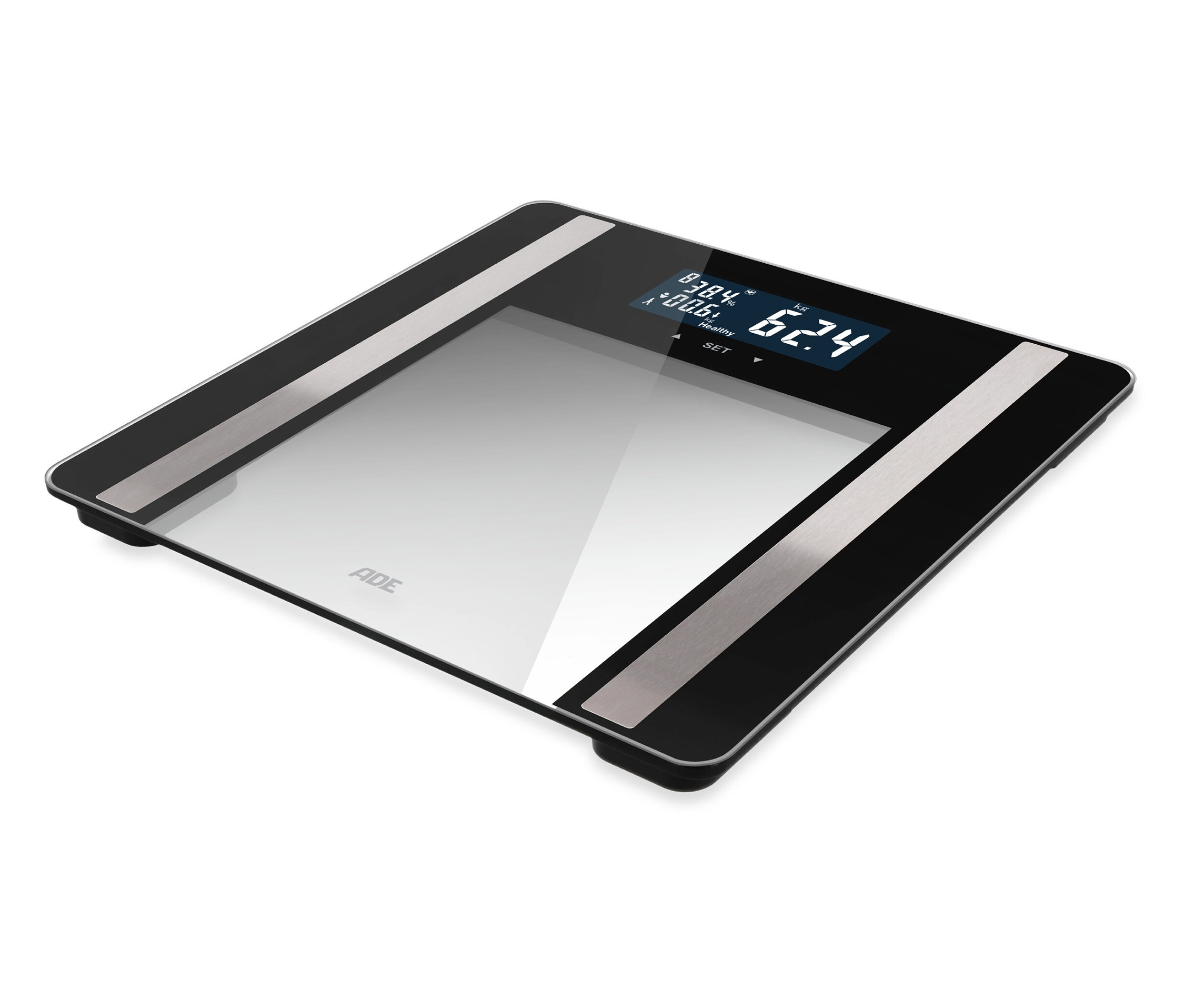 ADE Digitale Körperanalysewaage »Ines«, bis 200 kg, mit Digitalanzeige von oben.