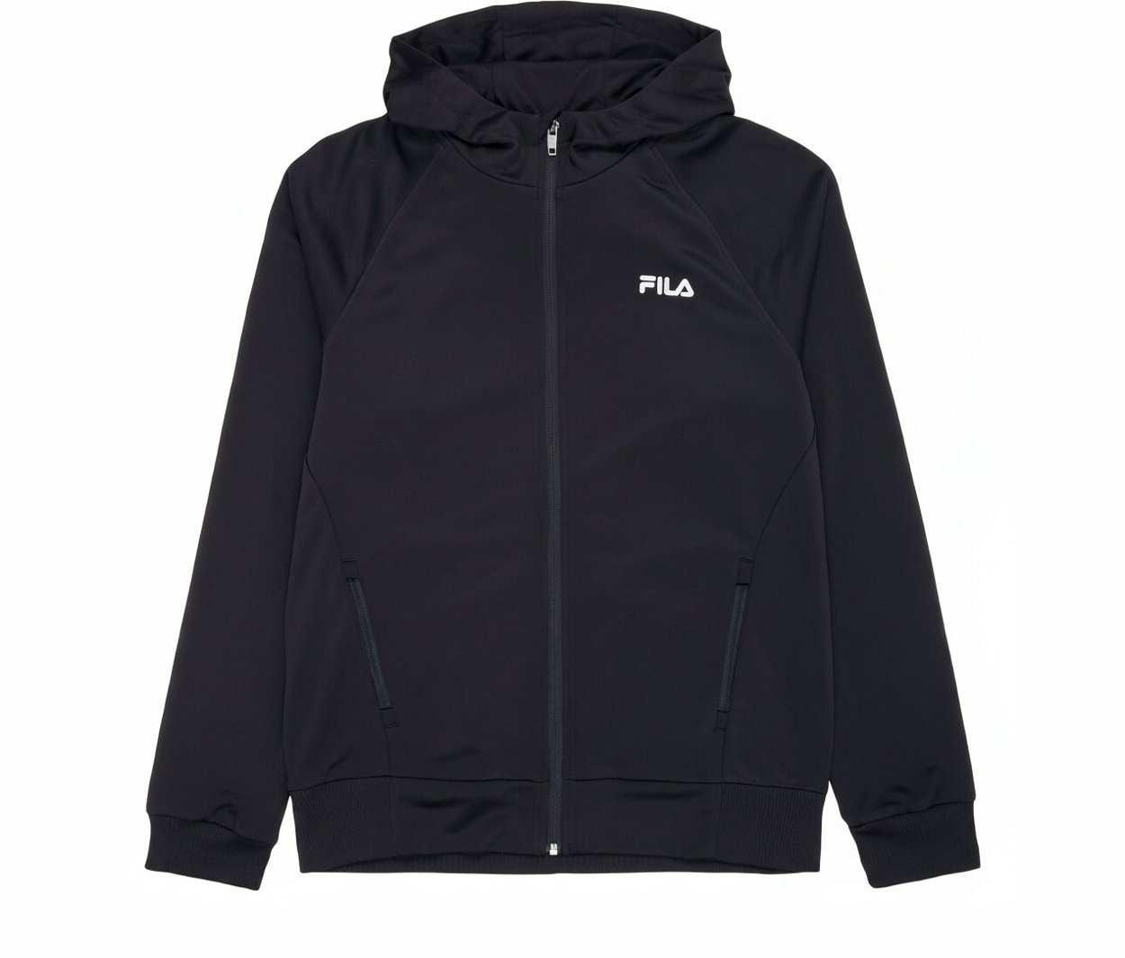 Herren-Funktions-Sweatjacke - Herren - Gr. XL - schwarz - schwarz