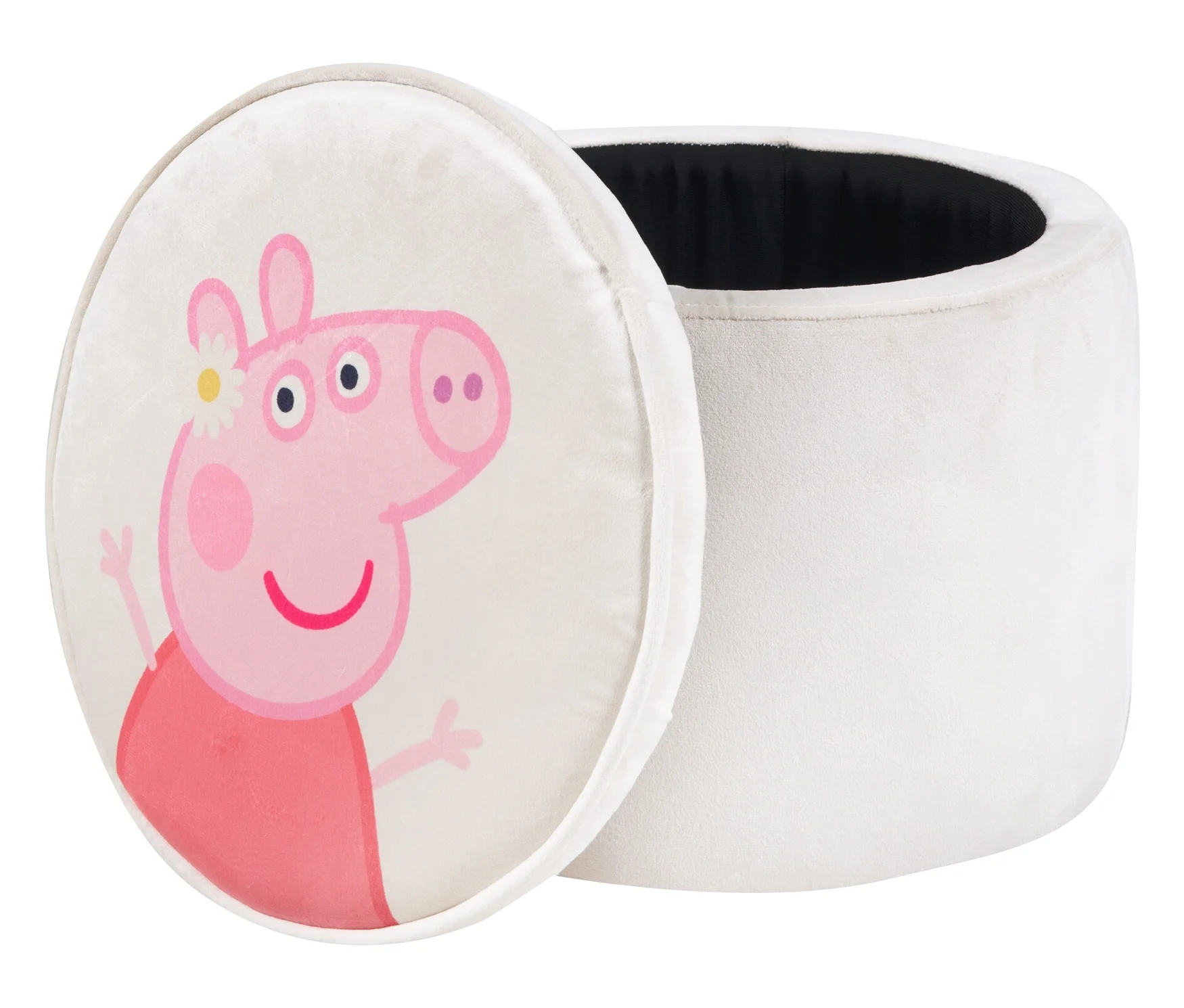 Roba Kinderhocker »Peppa Pig« mit Stauraum - 35x35x39cm - beige -