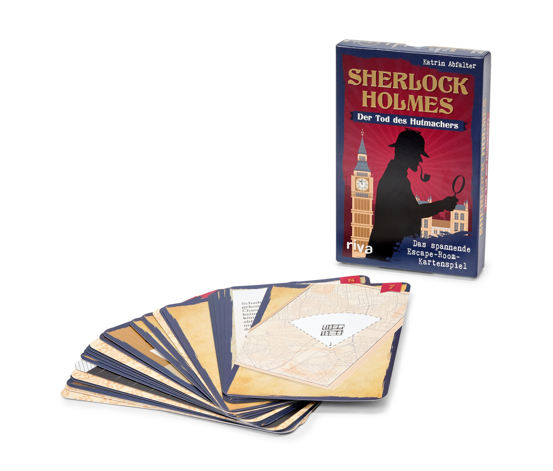 Tchibo - Escape-Room-Kartenspiel »Sherlock Holmes – der Tod des Hutmachers«