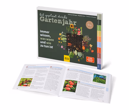 Buch "Gut geplant durchs Gartenjahr".
