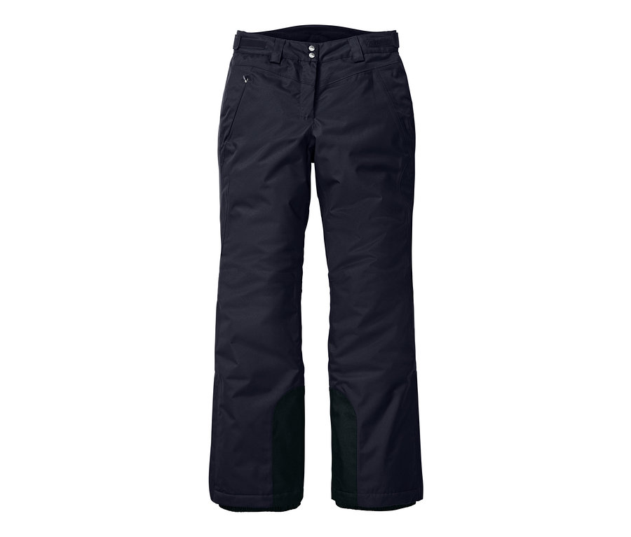 Dunkelblaue Skihose.