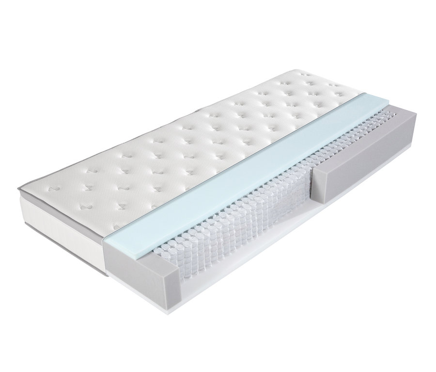 Detailansicht des Innenlebens vom Boxspringbett »Vicenza« von ADA AUSTRIA premium.