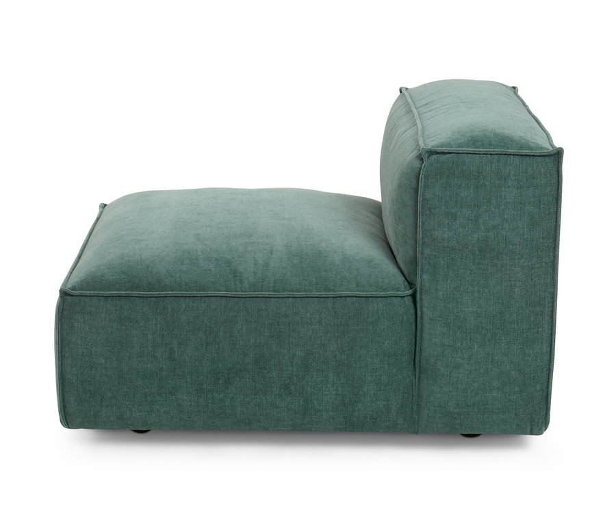 SCAPA Element des Modul-Sofas »Berlin« in Grün, ohne Armlehnen.