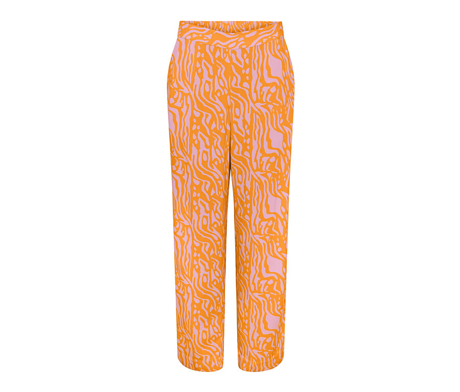 Webhose mit orange-pinkem Muster.