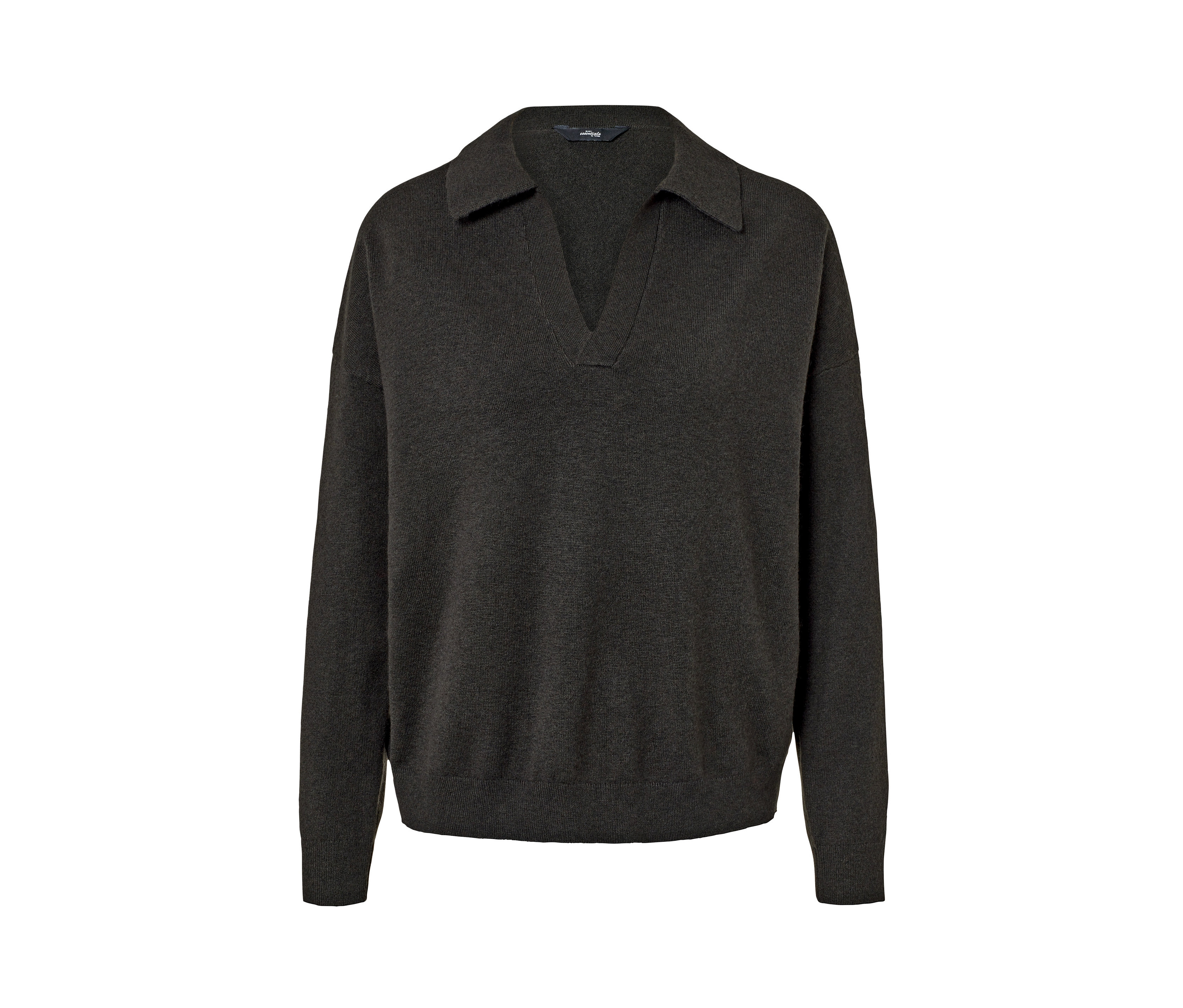 Anthrazit 60 günstig Kaufen-Tchibo - Lounge-Pullover - Damen - Gr. L - anthrazit. Tchibo - Lounge-Pullover - Damen - Gr. L - anthrazit <![CDATA[Lounge-Pullover Farbe: Anthrazit meliert Material: 60% Polyester (recycelt), 16% Polyacryl (recycelt), 14% Wolle, 7% Polyacryl, 3% Elasthan