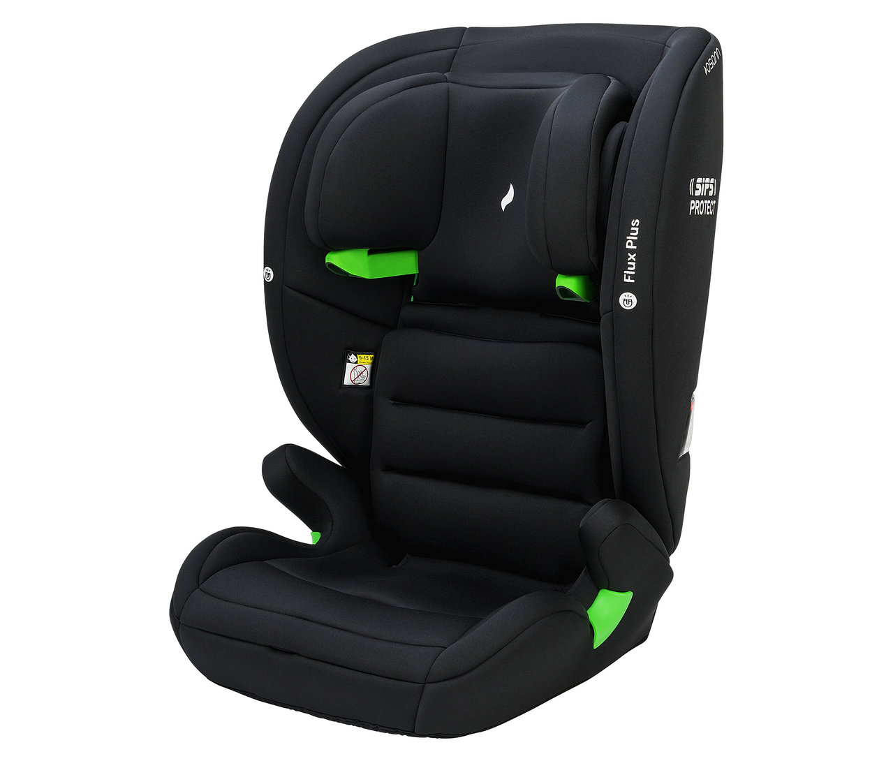 Schwarzer Osann Kindersitz »Flux Plus«.
