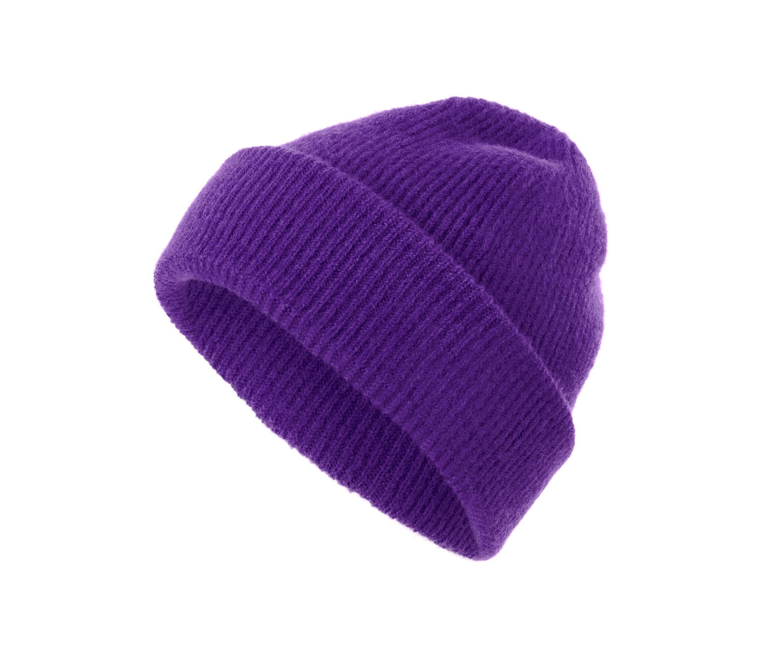 Tchibo - Strickmütze - lila