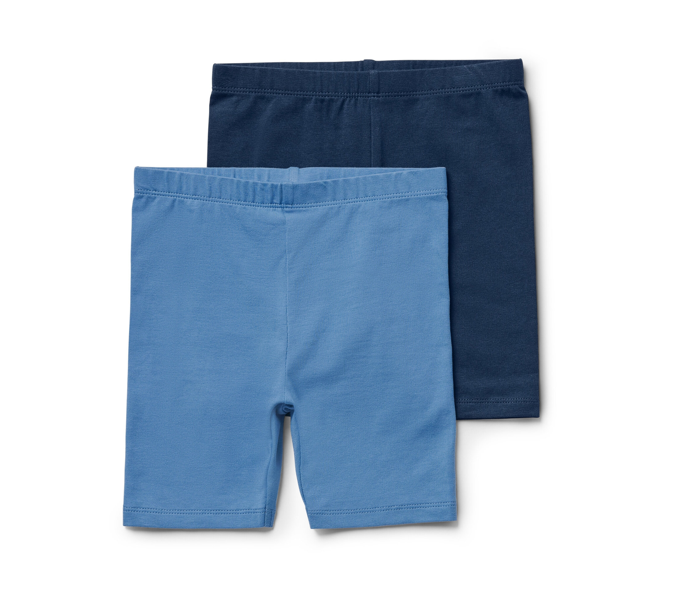 Tchibo - 2 Kinder-Radler-Leggings - Gr. 110/116 - dunkelblau