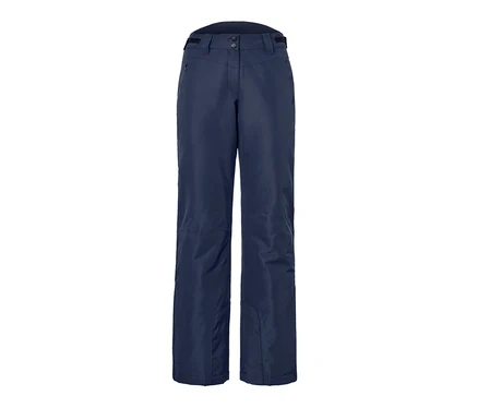 Eine Skihose auf weißem Hintergrund.