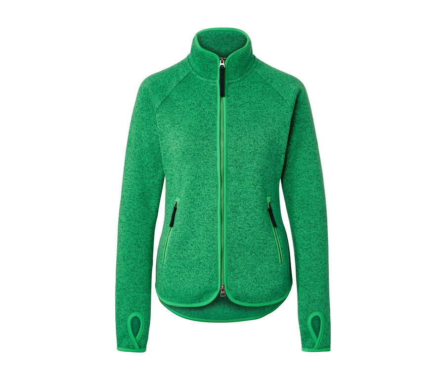 Strickfleece Jacke Tchibo Outdoorjacken Damen Laufjacke Damen