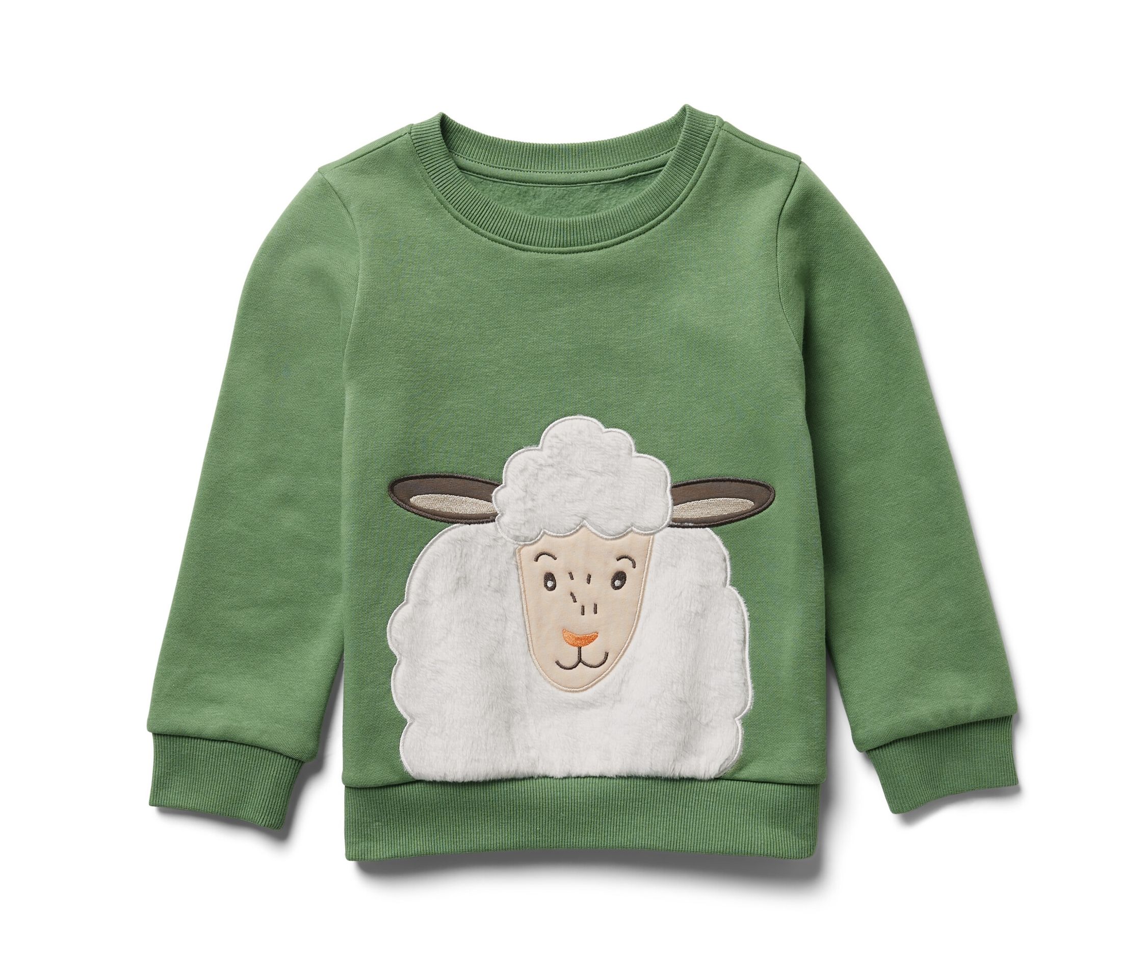 Tchibo - Kinder-Sweatshirt mit angerauter Innenseite - Jungen - Gr. 86/92 - grün