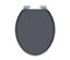 Grauer MDF WC-Sitz, Spirit.
