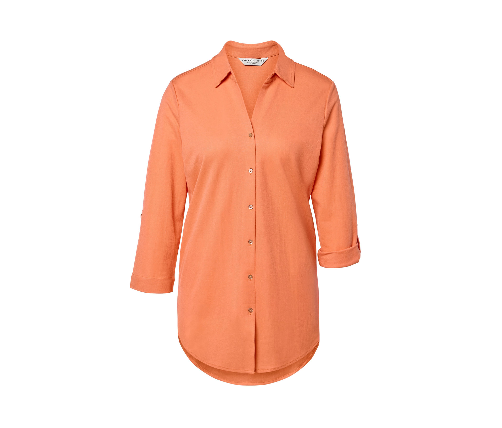 Piqué-Jerseybluse - Damen - Gr. 36