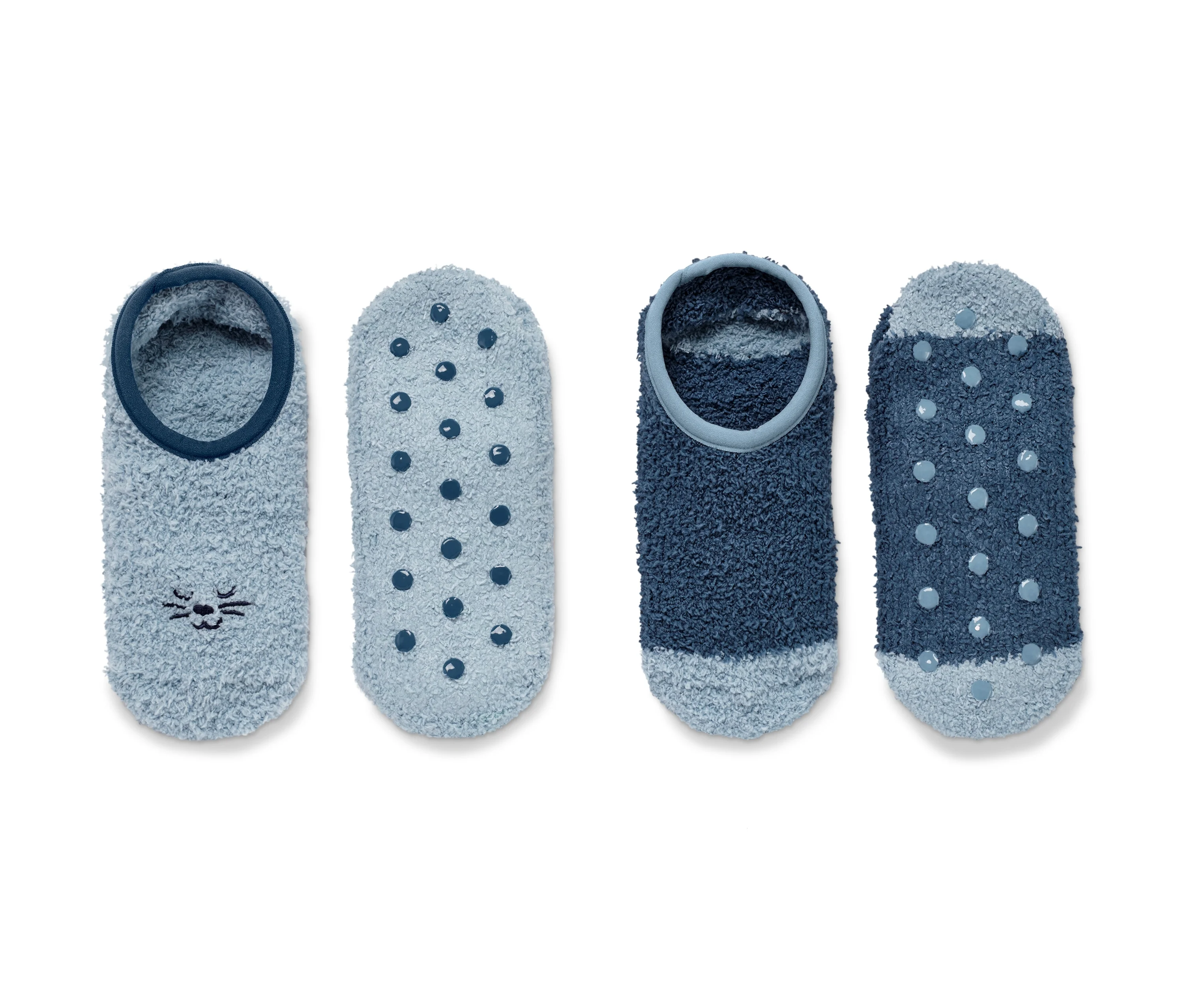 38 x günstig Kaufen-Tchibo - 2 Paar Hausschuhsocken - Damen - Gr. 35-38 - blau. Tchibo - 2 Paar Hausschuhsocken - Damen - Gr. 35-38 - blau <![CDATA[2 Paar Hausschuhsocken Farbe: 1x blau mit navyfarbenen Details, 1x navy mit blauen Details Material: 99% Polyester, 1% Elasthan
