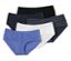 5 Pantys, blau - blau
