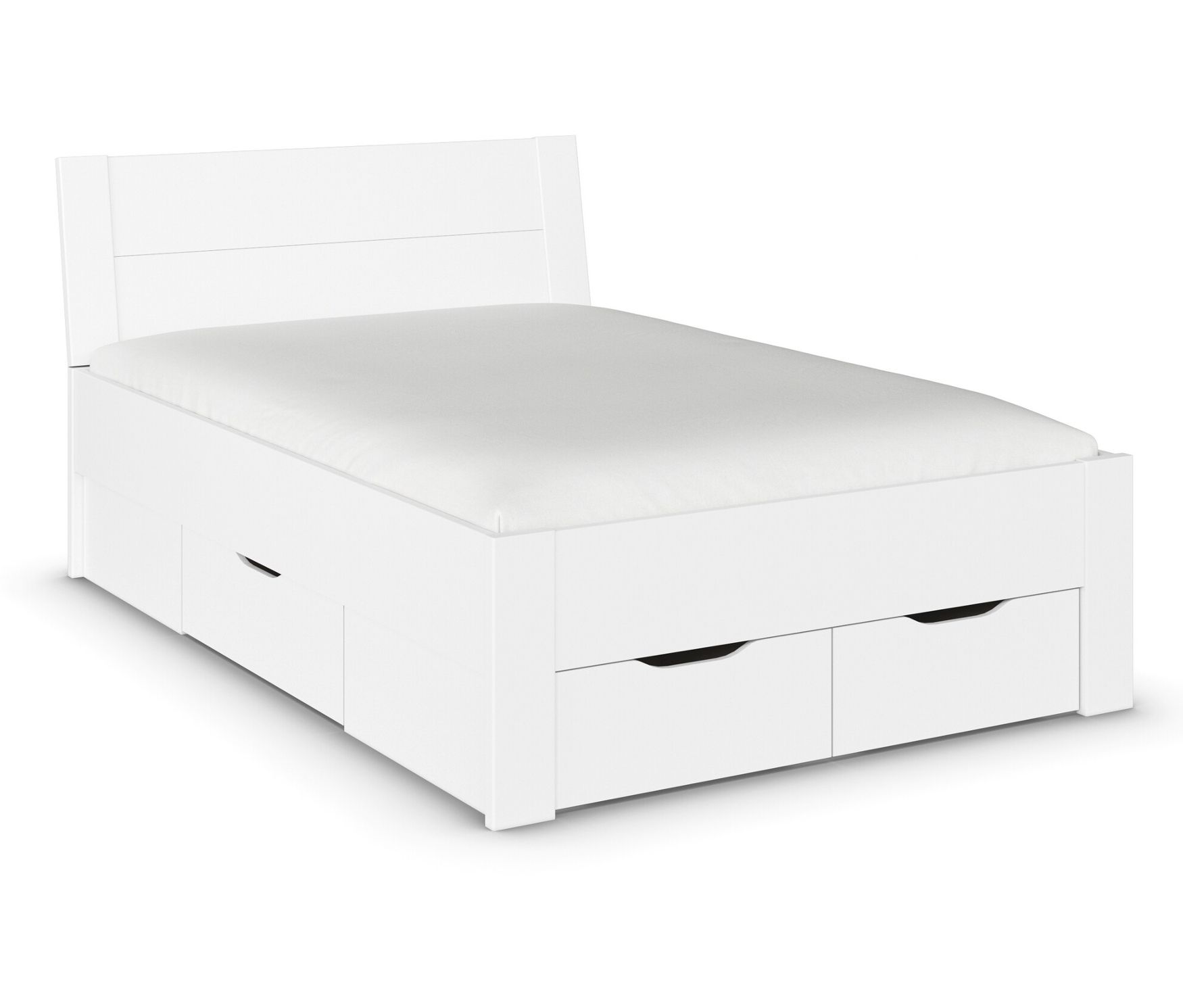 rauch Bett »Aditio Beds« - 146x216x100cm - weiß - Holz