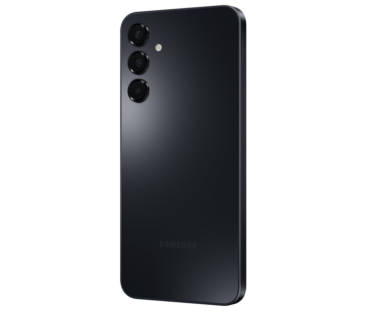Rückseite eines blau-schwarzen Samsung Galaxy A16 LTE 128GB.