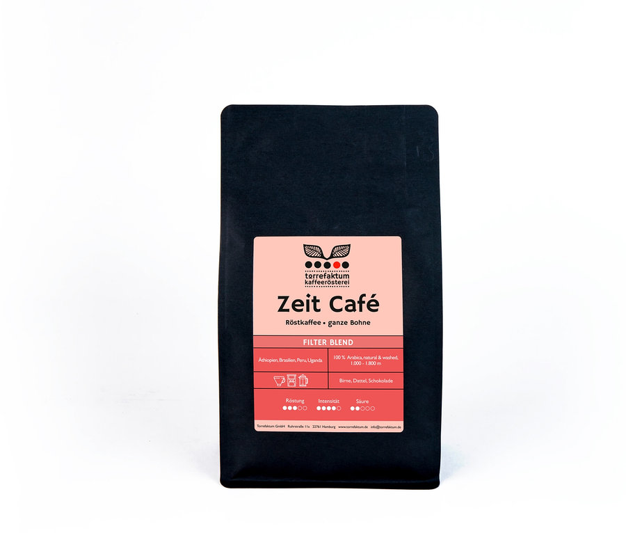 Torrefaktum - Filterkaffee ZEIT - 500 g Ganze Bohne