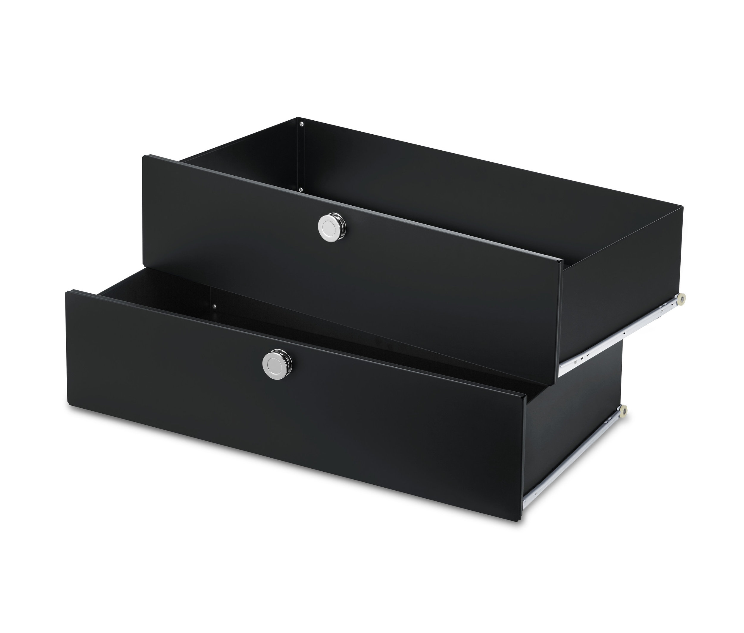 Tchibo - Schubladenergänzungs-Set Metall »Cn3« - 70x35x15cm - schwarz -