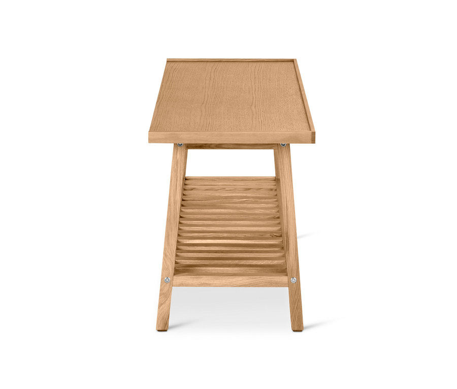 Sitzbank mit Ablage.