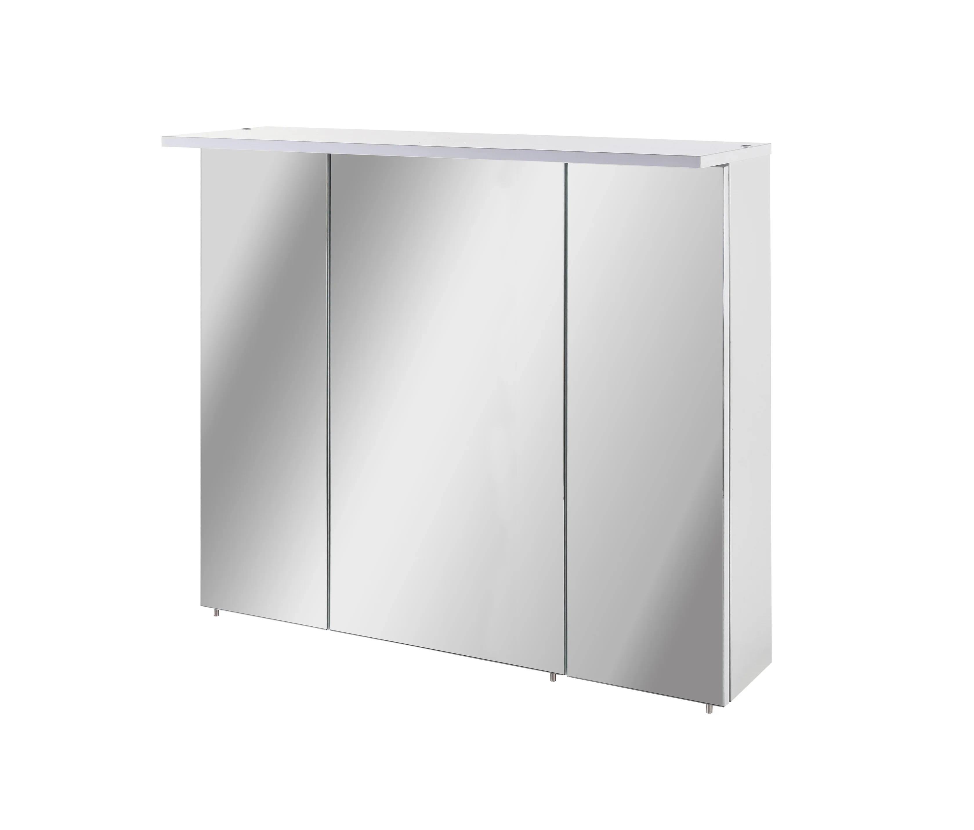 63,5cm günstig Kaufen-Tchibo - Spiegelschrank SPS 800.1 »Nora« - 80,5x15,5x70,5cm - weiß - Holz / Glas / Metall. Tchibo - Spiegelschrank SPS 800.1 »Nora« - 80,5x15,5x70,5cm - weiß - Holz / Glas / Metall <![CDATA[Spiegelschrank SPS 800.1 »Nora«, we