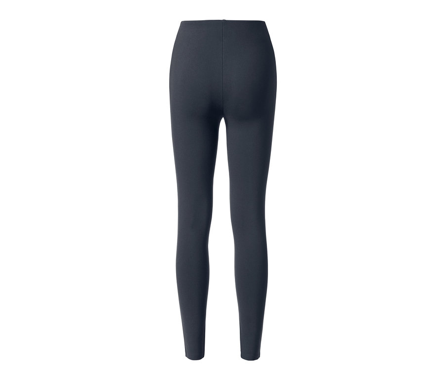 Detailansicht der Rückseite einer Leggings aus Heavy-Jersey.