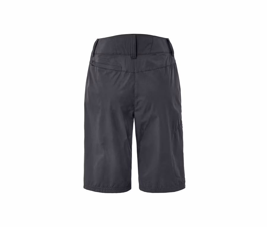Detailansicht der Rückseite der Rad-und-Wander-Shorts »Pro«.