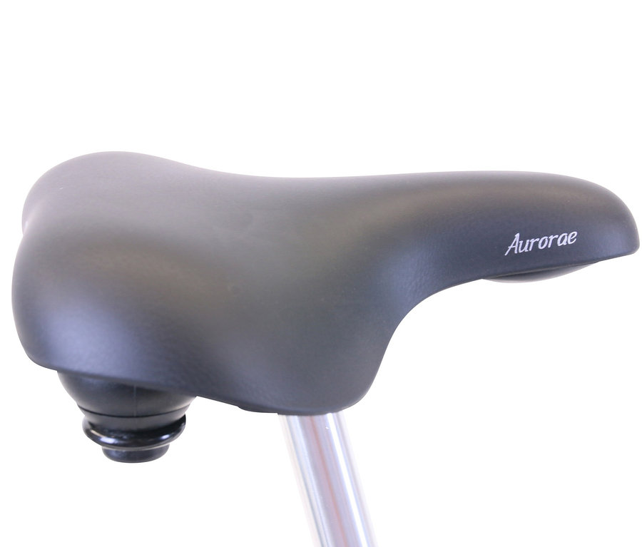 Detailaufnahme des Sattels vom HAWK Bikes Cityrad »City Classic Joy British Green«.