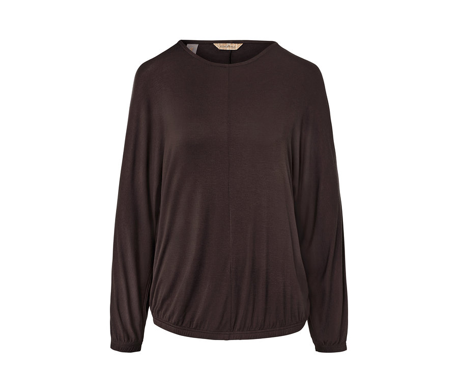 Braunes Fledermausshirt.