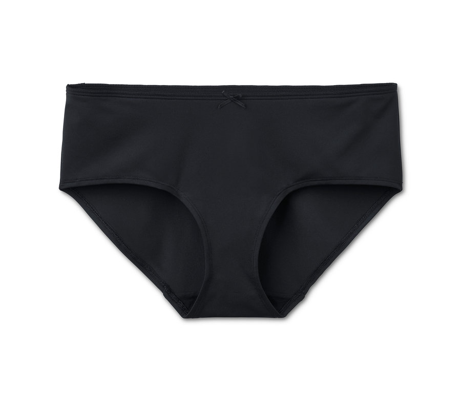 Eine einzelne schwarze Panty.