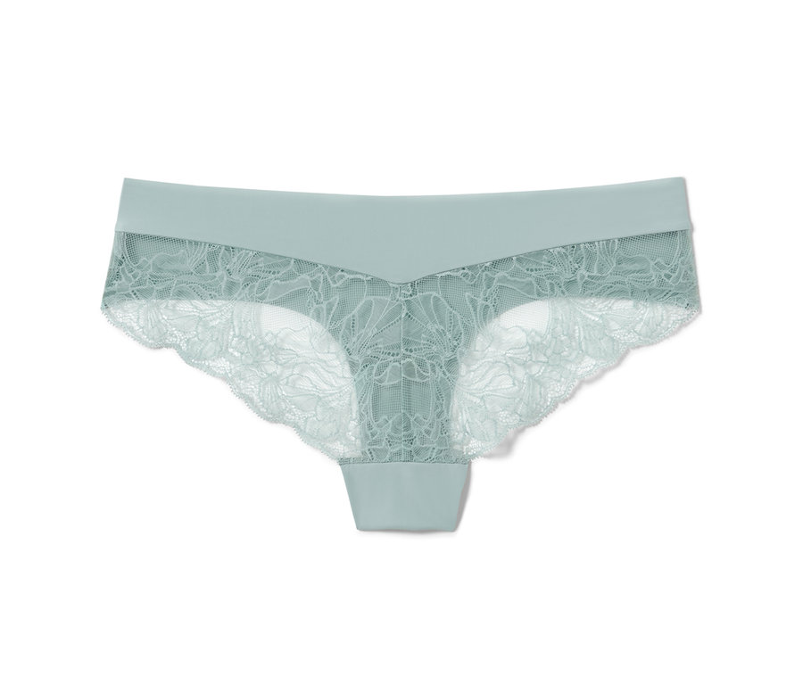 Aqua Magic-Cut-Brazil-Slip mit Spitze, 2er-Pack.