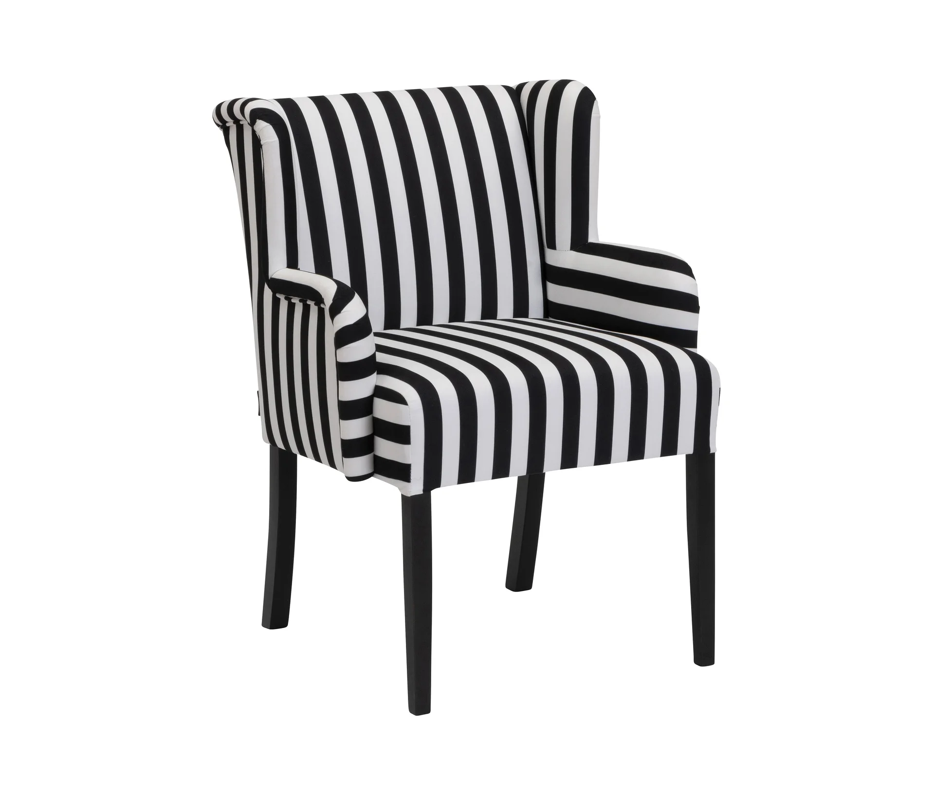 Tchibo - Polsterstuhl mit Armlehne »Hendrick« - 62x65x90cm - schwarz -