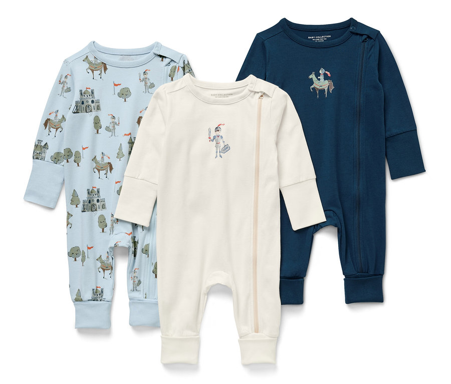 Drei Baby-Pyjamas, Ritter.