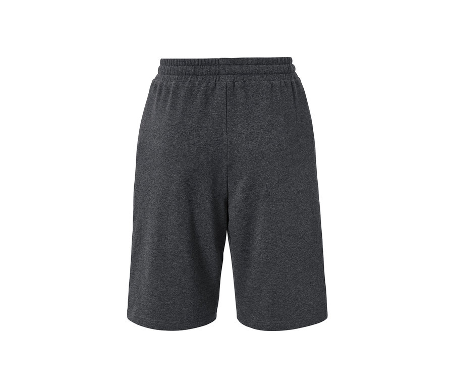 Anthrazitfarbene Funktionsshorts.