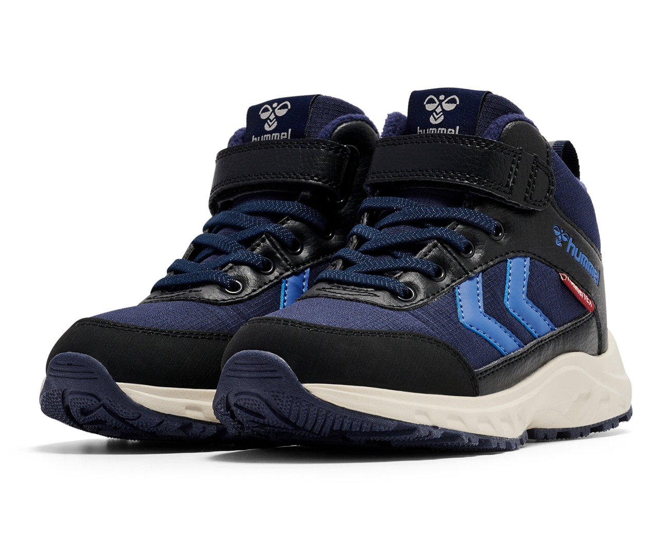 Zwei blaue HUMMEL Root Tex Jr.