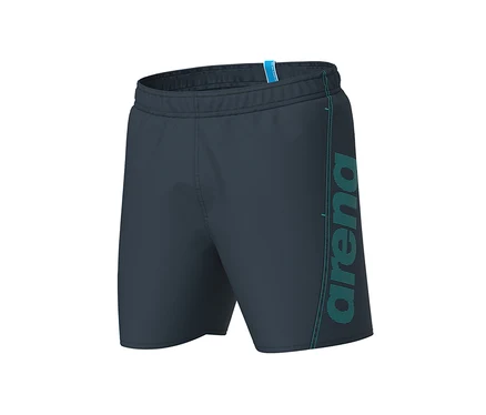 Arena Badeshorts Fundamentals Logo, grau.