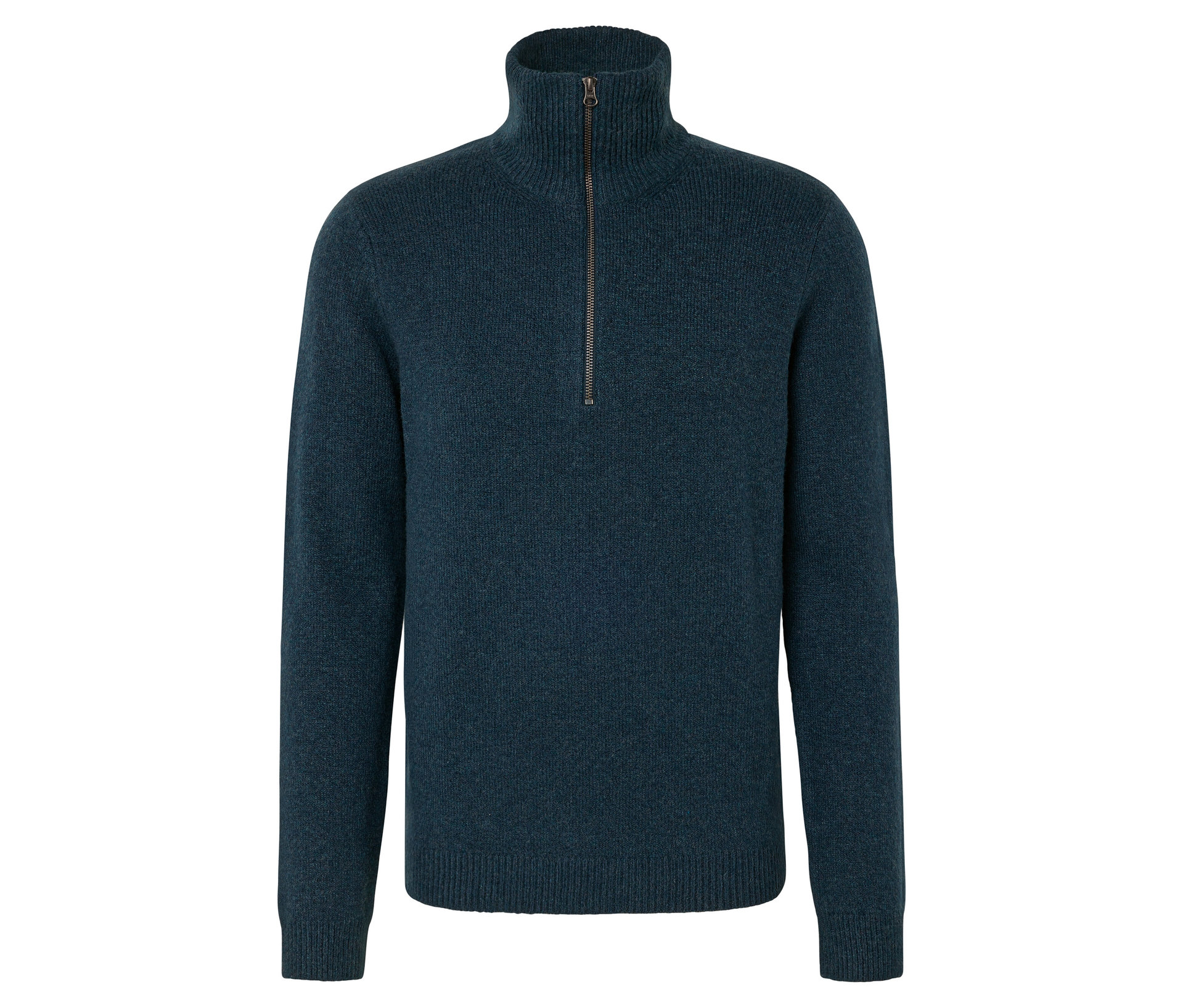 Troyer-Pullover - Herren - Gr. S - blau - blau