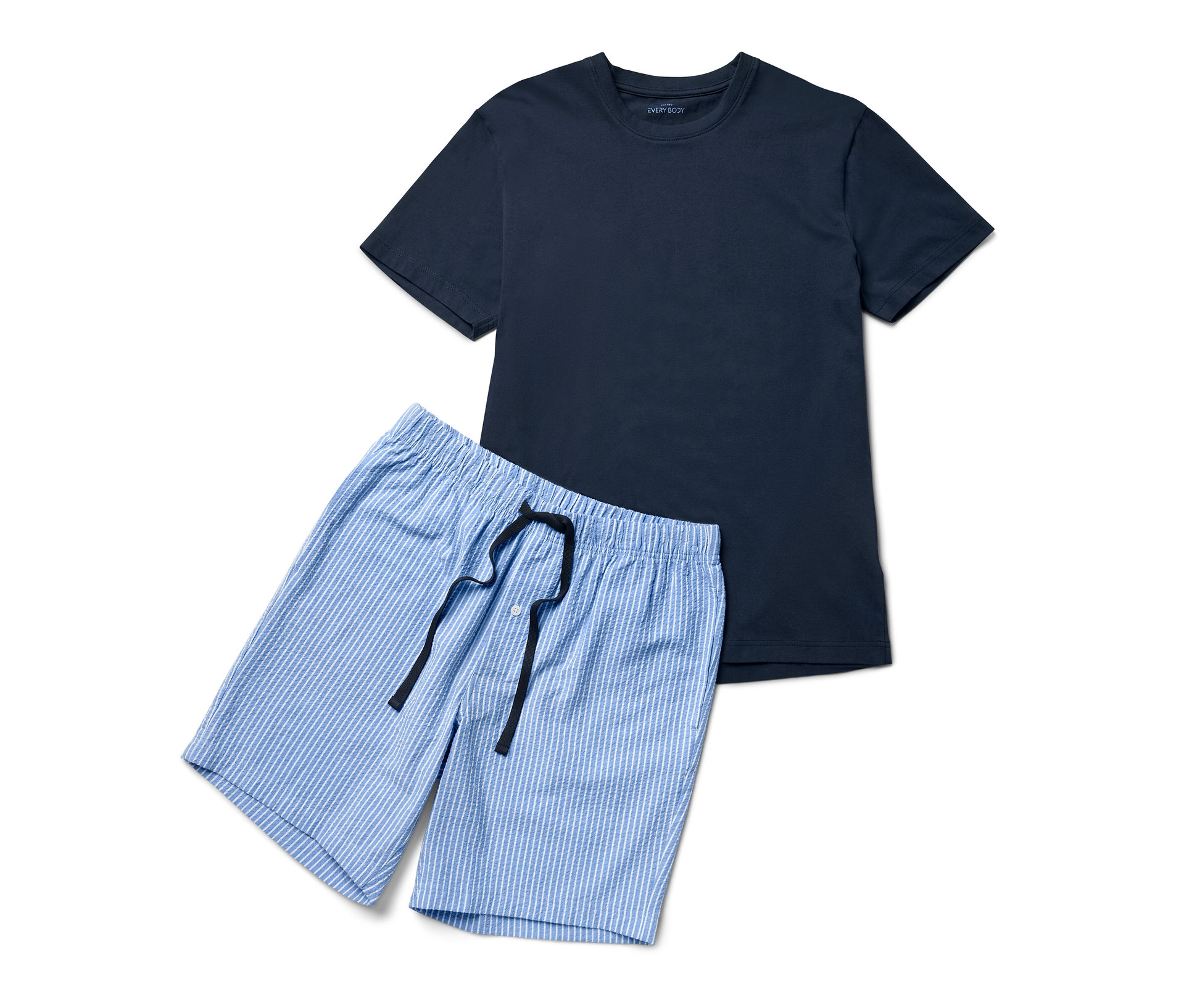 He. Shorty - Herren - Gr. XXL - dunkelblau/gestreift - dunkelblau