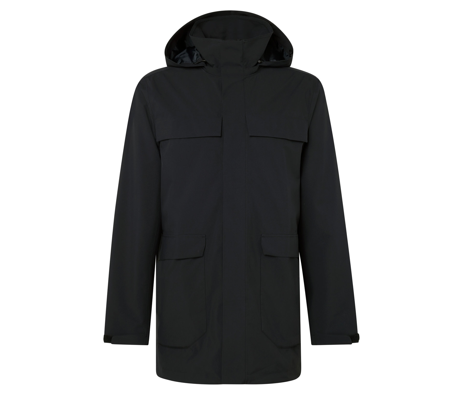 Allwetterjacke - Herren - Gr. M - schwarz - schwarz