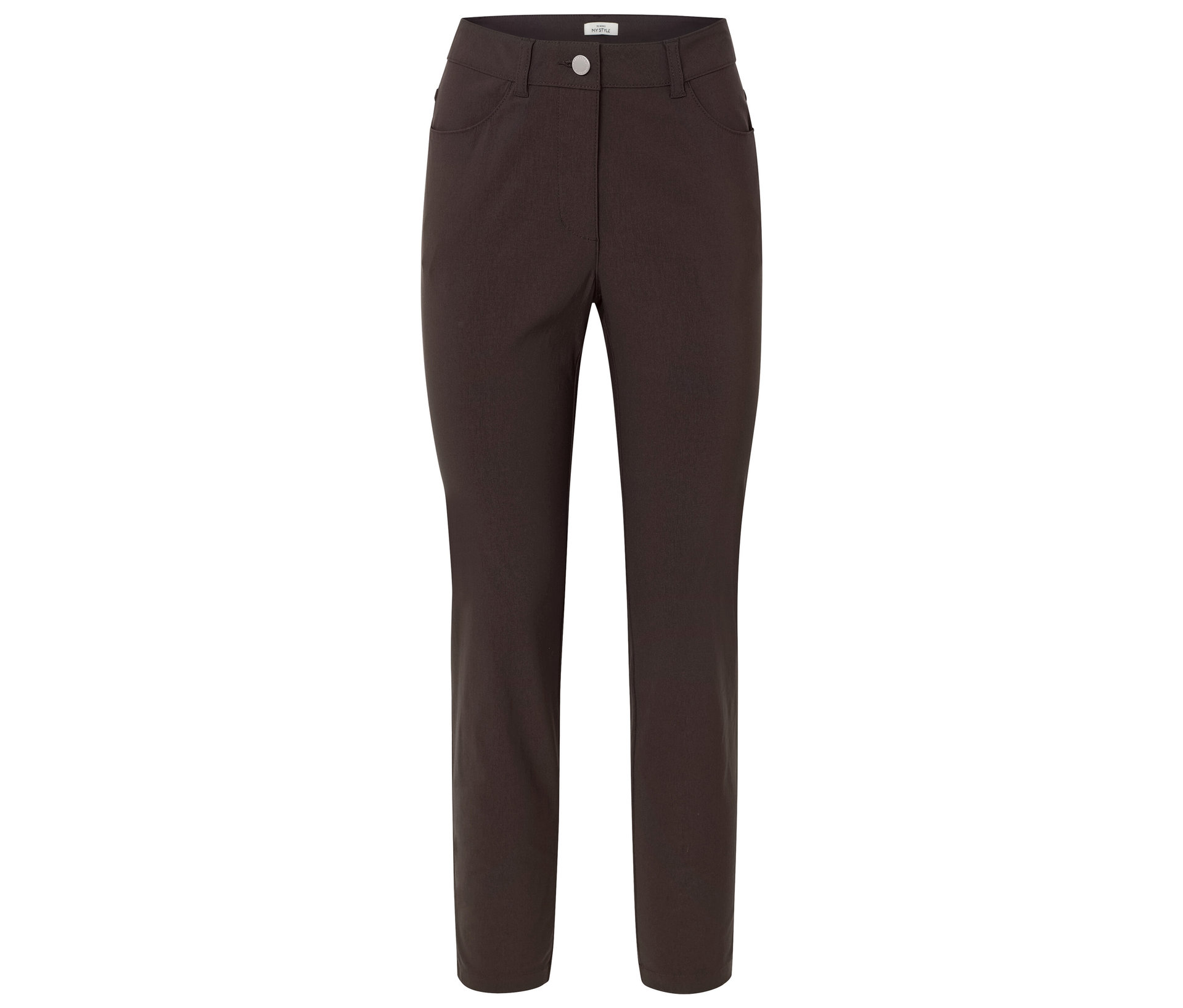 Bengalin-Hose - Damen - Gr. 42 - dunkelbraun - dunkelbraun