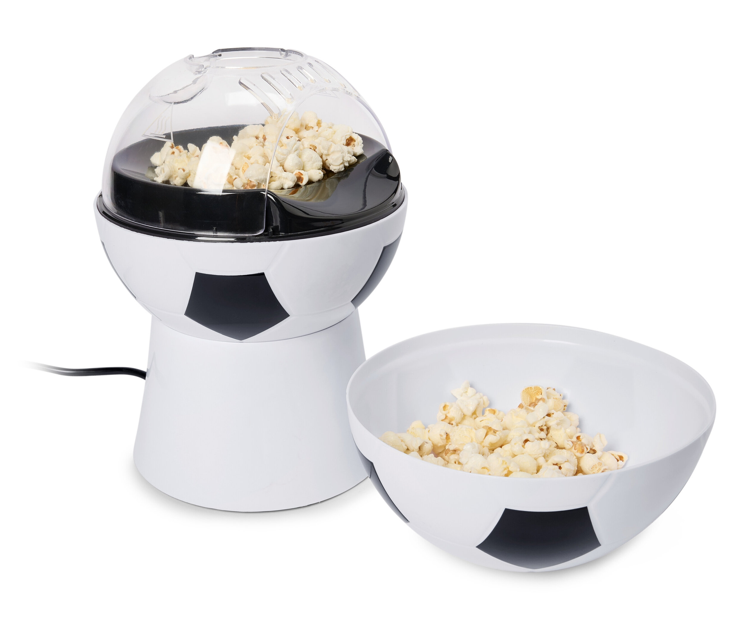 Tchibo - Fußball-Popcornmaschine - schwarz