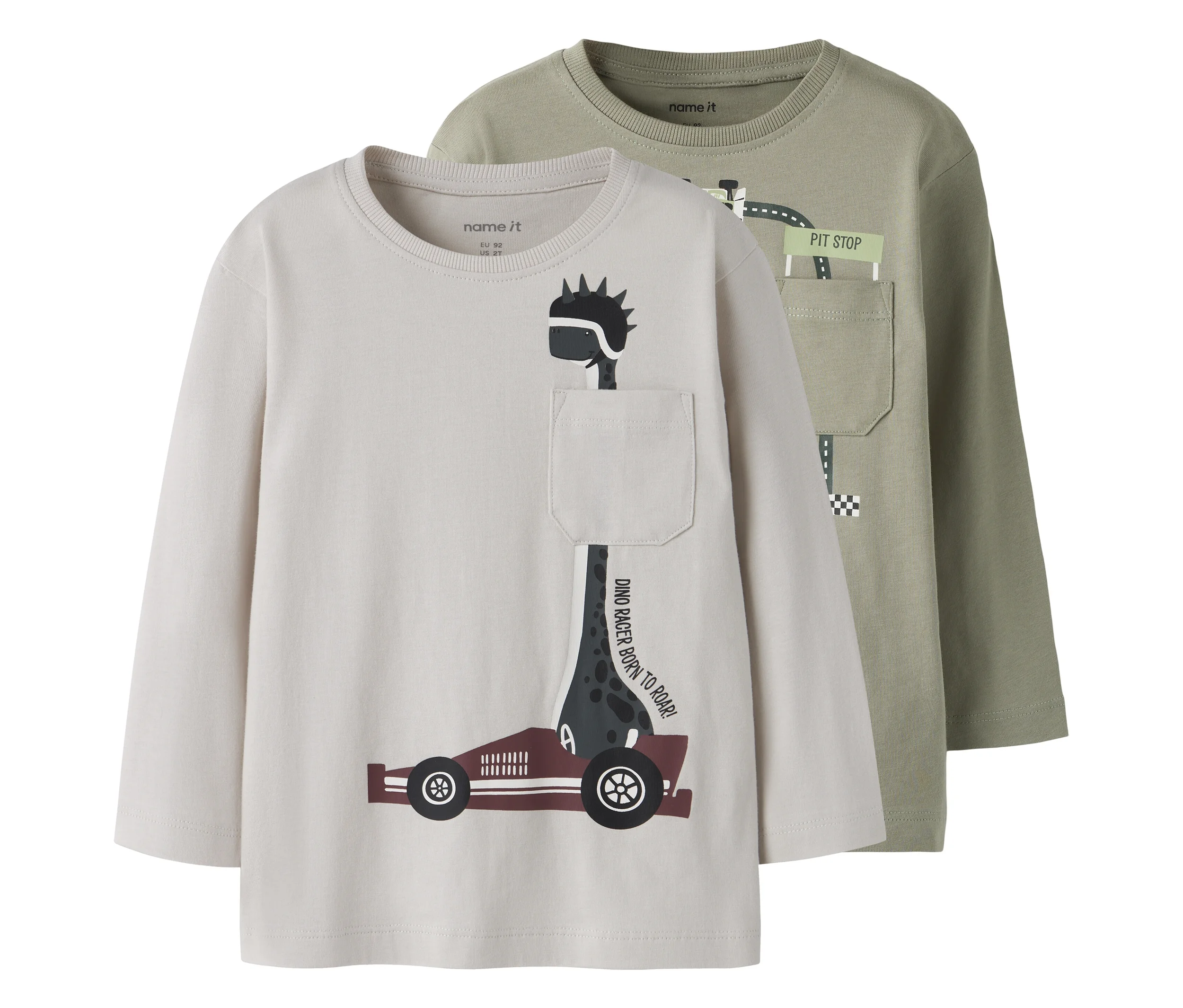 Tchibo - 2 Name IT Kinder-Langarmshirts - Gr. 92
