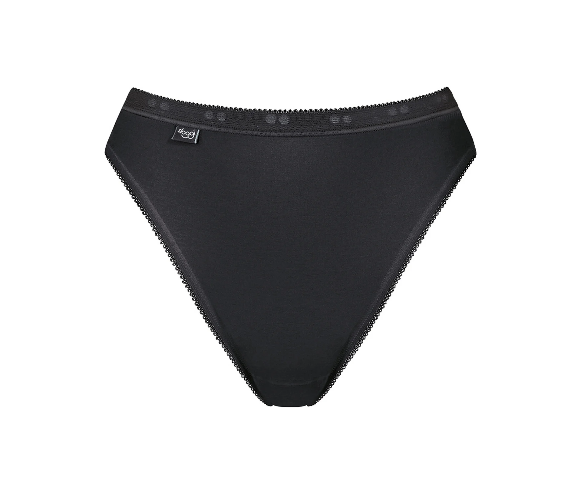Sloggi Schwarz Basic+ Maxi Slips 3Er-Packung - Bild 4