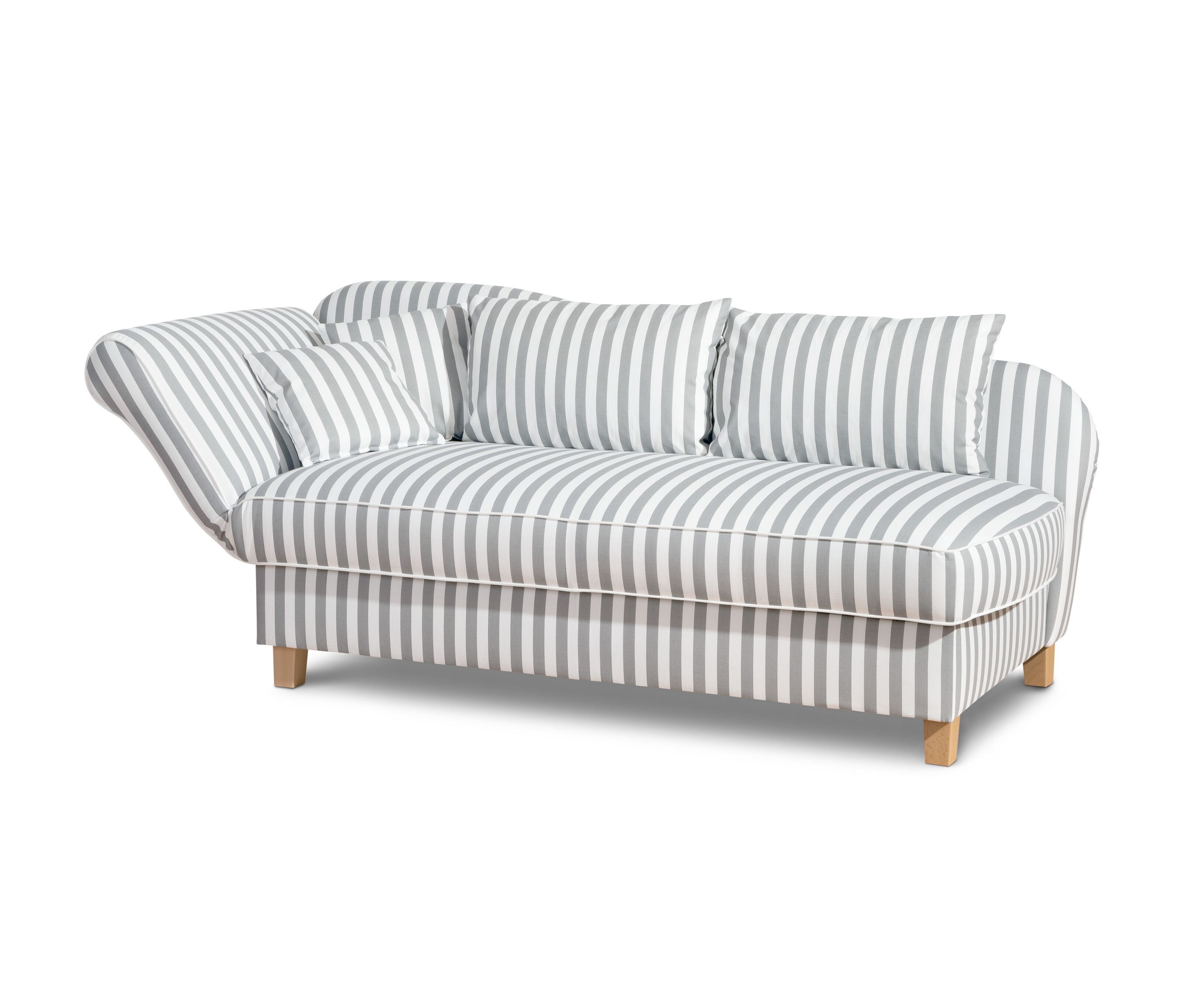 Tchibo - Recamiere »Saturn« mit Stauraum - 200x88x82cm - hellgrau -