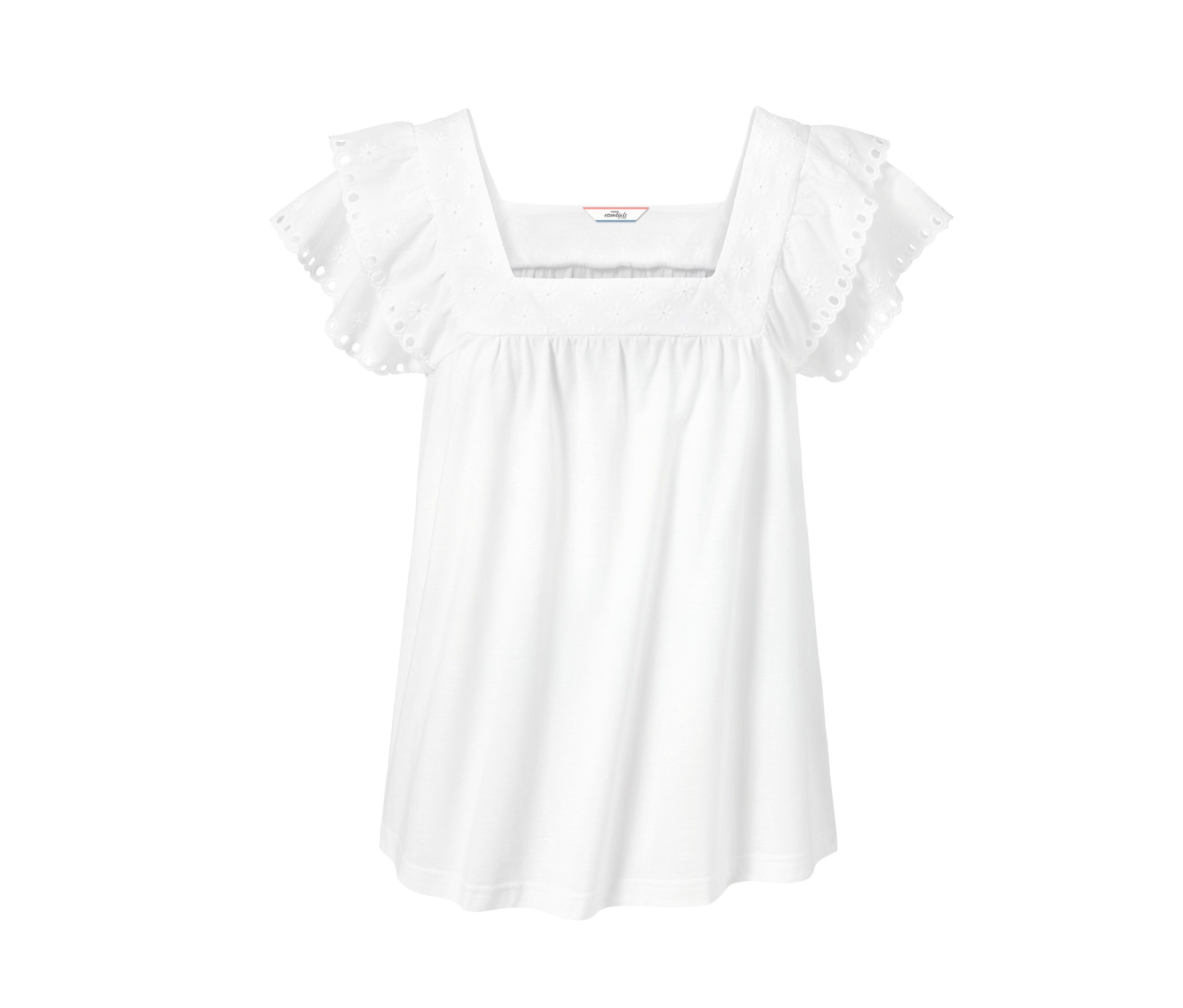 Damen mit günstig Kaufen-Tchibo - Shirt mit Stickerei - Damen - Gr. M - weiß. Tchibo - Shirt mit Stickerei - Damen - Gr. M - weiß <![CDATA[Shirt mit Stickerei, weiß Farbe: Weiß Material: 50% Polyester (recycelt), 38% Baumwolle (aus ökologischem Anbau), 12% Viskose Stick