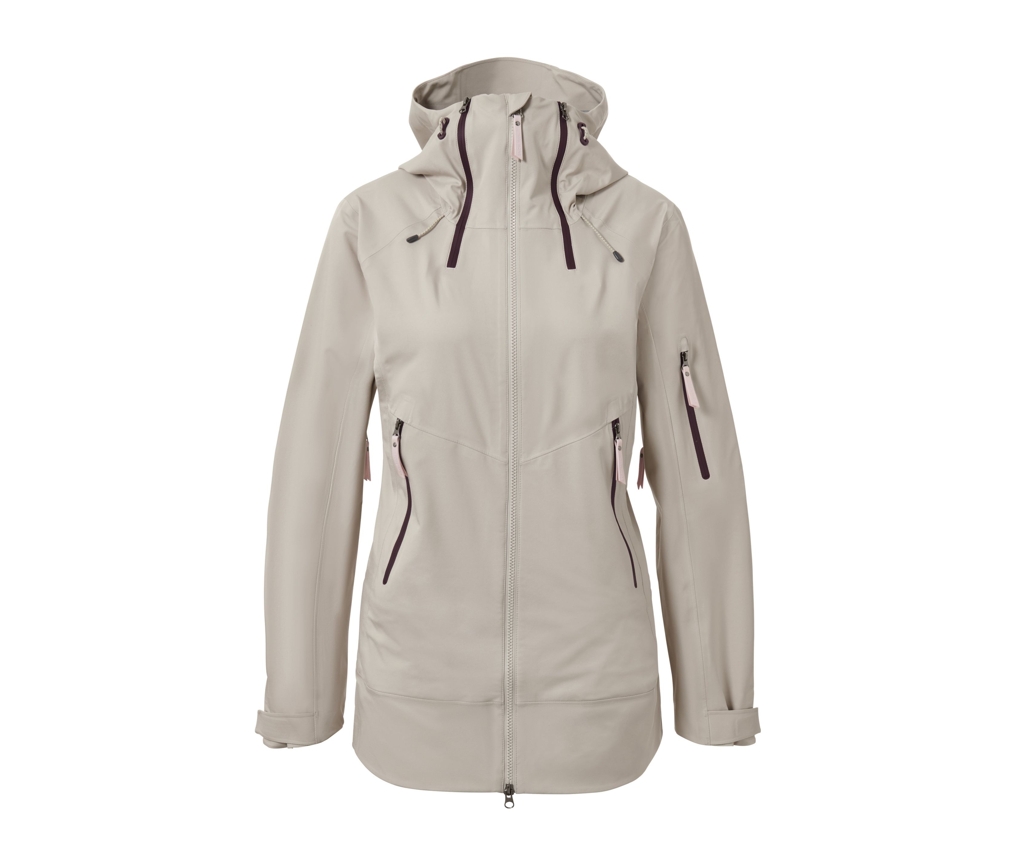 Tchibo - Hardshell-Skijacke - Damen - Gr. 34 - hellgrau