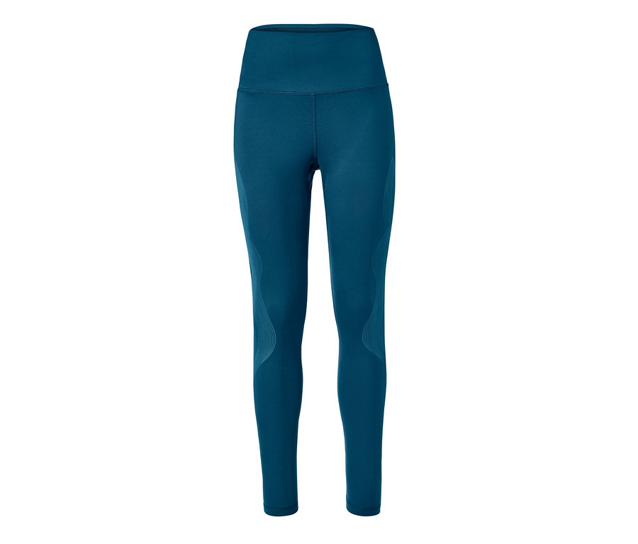 Blaue Bodyforming-Sporttight.
