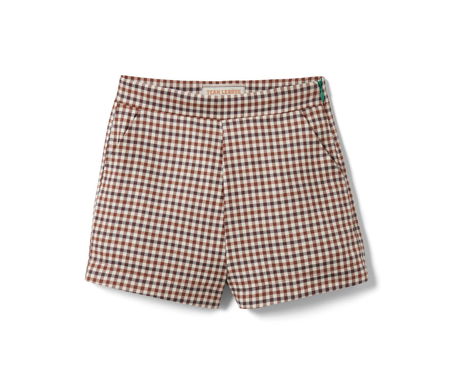 Karierte Webshorts mit weicher Viskose.